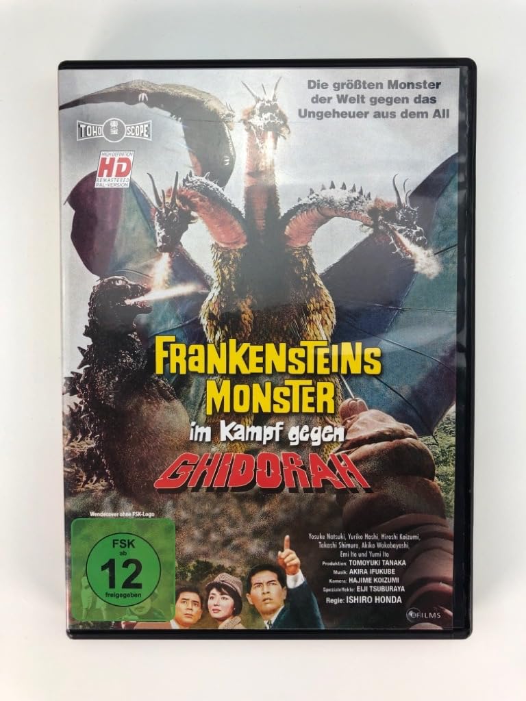 Frankensteins Monster im Kampf gegen Ghidorah - streng Limitierte Steelbook Edition (2000 Stk) - DVD Movies