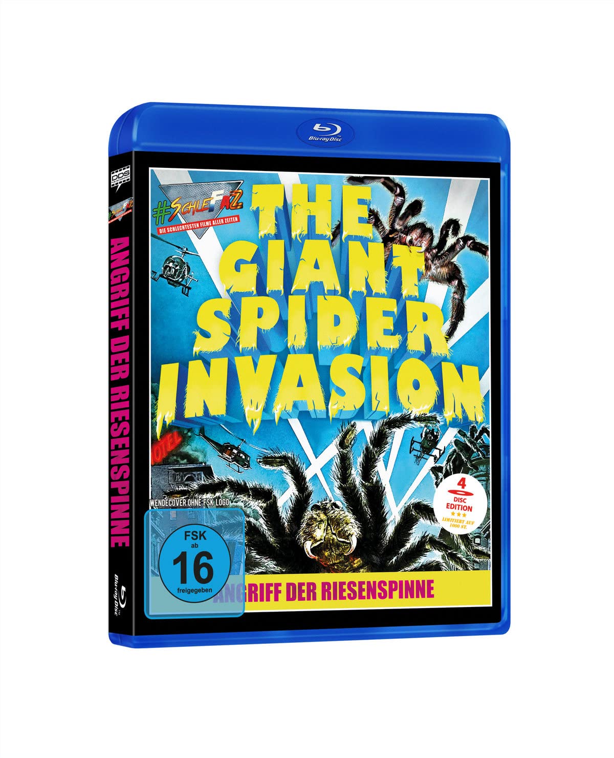 Angriff der Riesenspinne - Digibook im Schuber mit SchleFaZ-Fassung - Limitiert auf 1000 Stück (+DVD+Soundtrack-CD) Movies