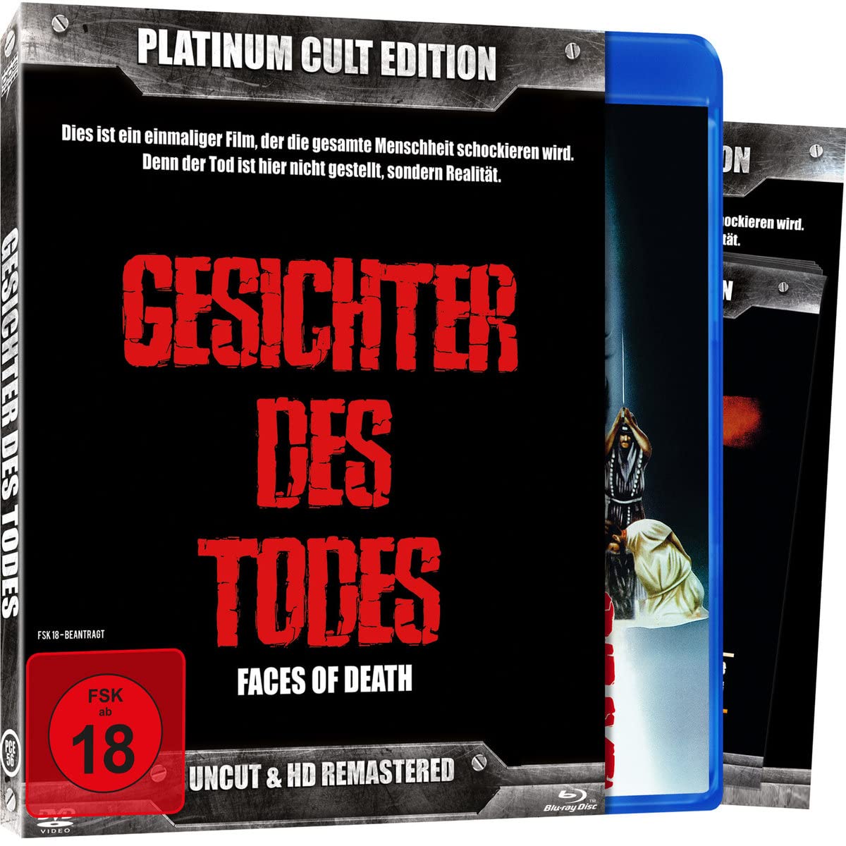 Gesichter des Todes - 3-Disc-Limited Edition auf 666 Stück (+ DVD) Films