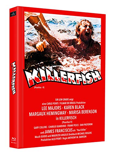Killerfish - Piranhas 2 - Mediabook Cover I - Limitiert auf 75 Stück (mit Bonus-Disc der SchleFaz-Version) Films