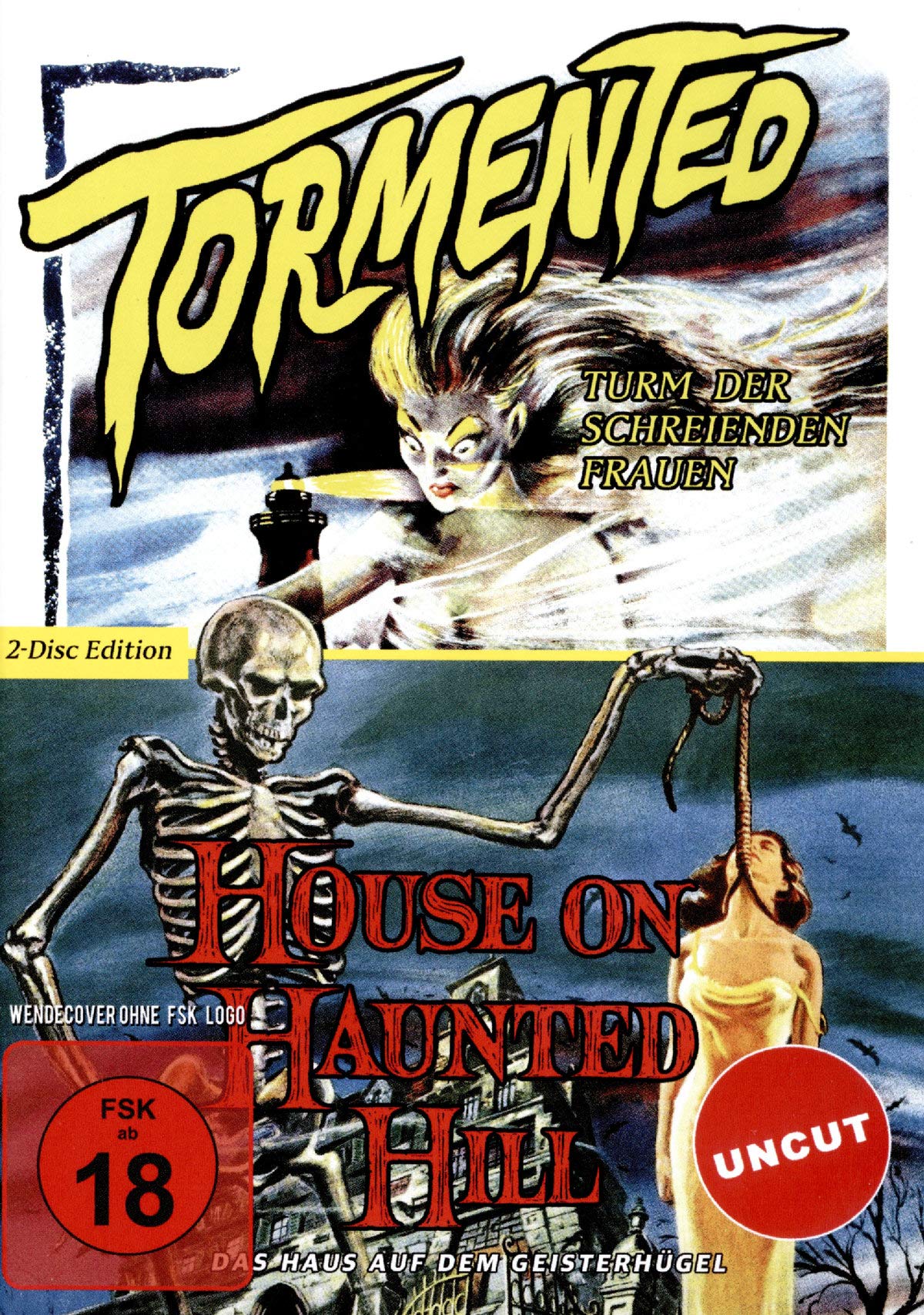 Tormented - Turm der schreienden Frauen / House on Haunted Hill - Das Haus auf dem Geisterhügel - Uncut Movies