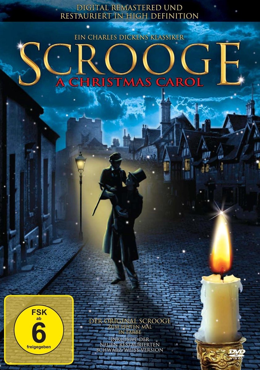 Charles Dickens-Scrooge (Die Weihnachtsgeschicht Films