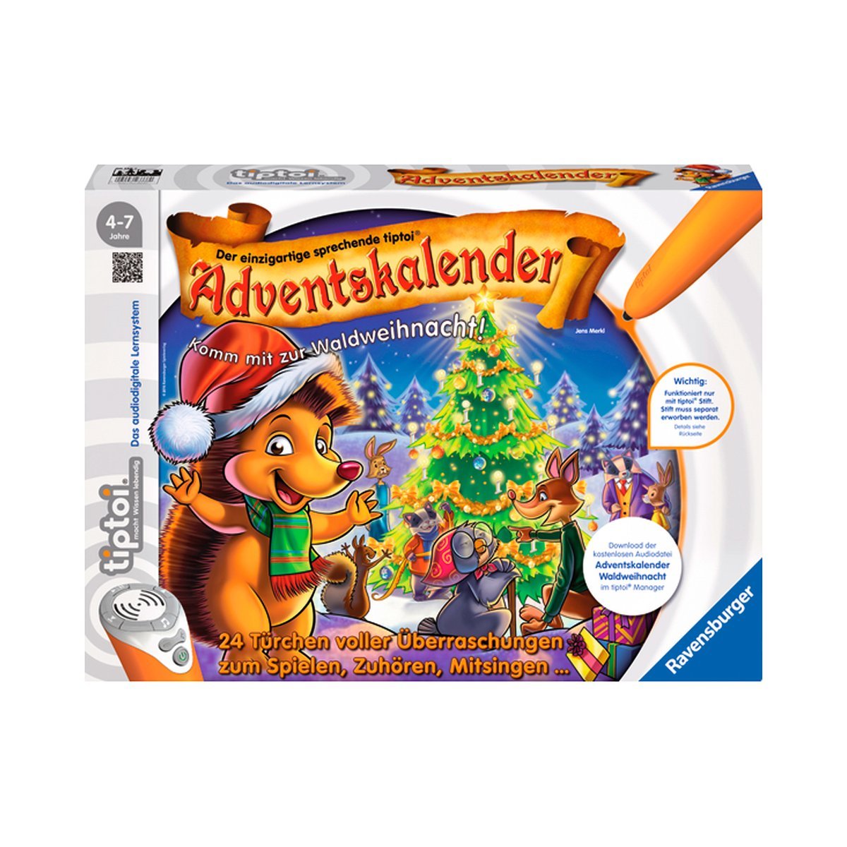 tiptoi® Adventskalender: Komm mit zur Waldweihnacht! Non-fiction