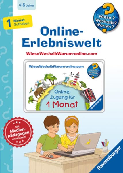 Geschenkkarte 1 Monat für Wieso? Weshalb? Warum? Online - Erlebniswelt - PC