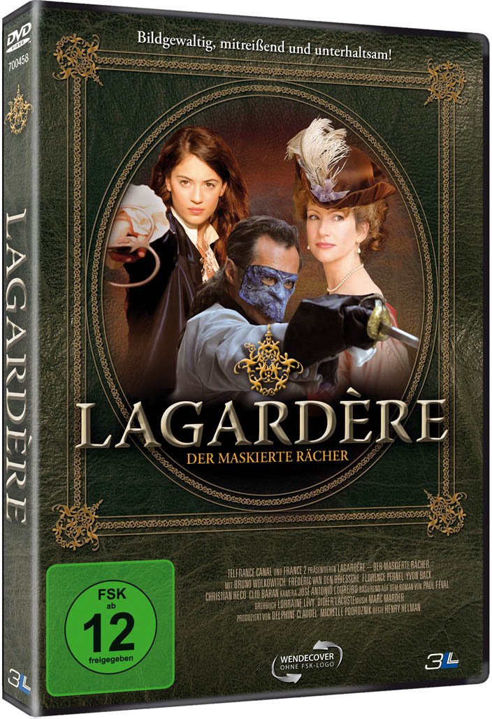 Lagardère - Der maskierte Rächer (DVD) Films