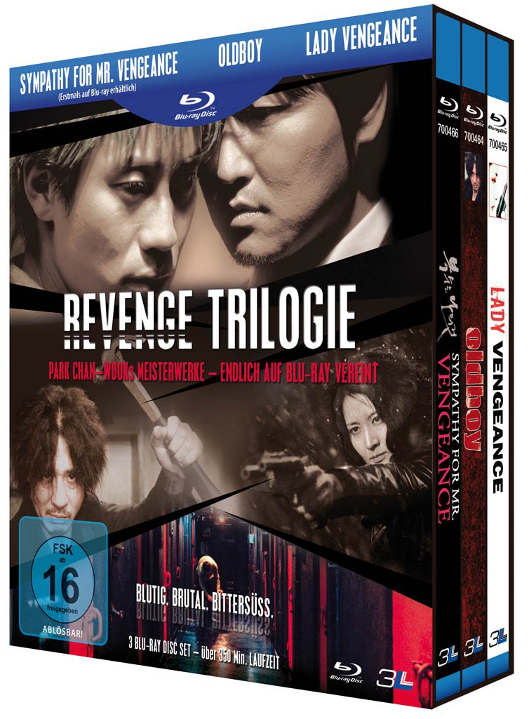 Revenge Trilogie: Sympathy for Mr. Vengeance / Oldboy / Lady Vengeance Films