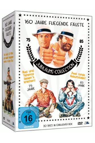 160 Jahre fliegende Fäuste - Bud Spencer und Terence Hill Jubiläums-Collection (Limited Edition, 20 Discs) Films