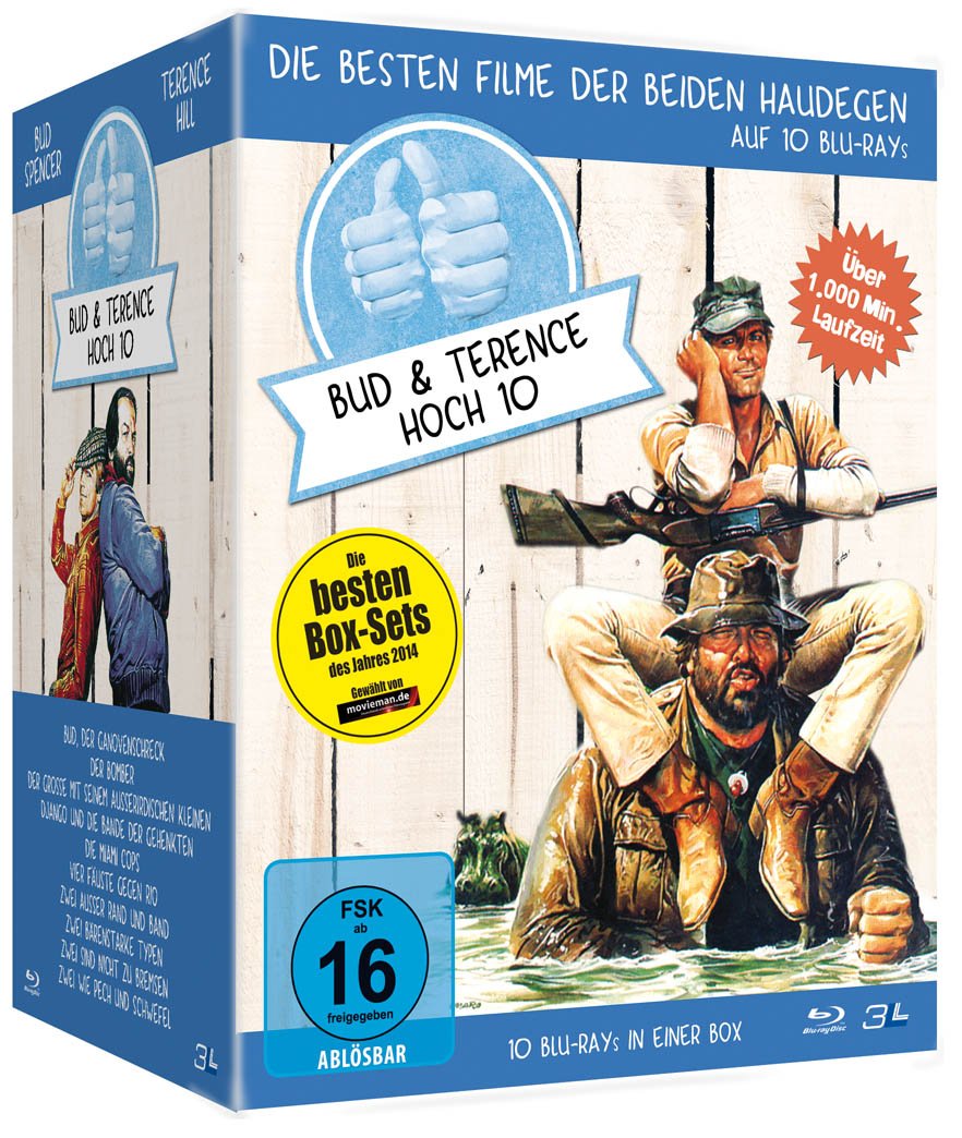 Bud Spencer & Terence Hill - Jubiläums-Collection-Box Films