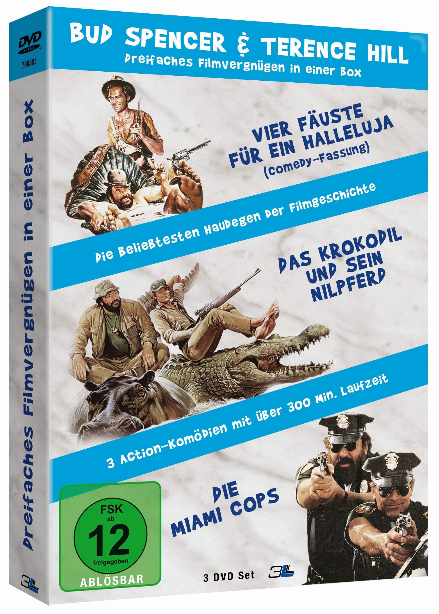 Bud Spencer & Terence Hill - Dreifaches Filmvergnügen in einer Box Movies