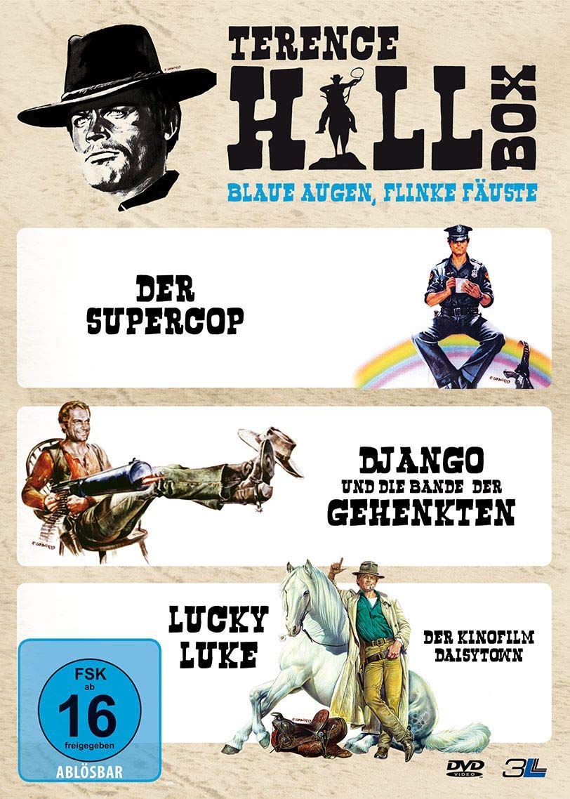 Terence Hill Box - Blaue Augen, flinke Fäuste Films