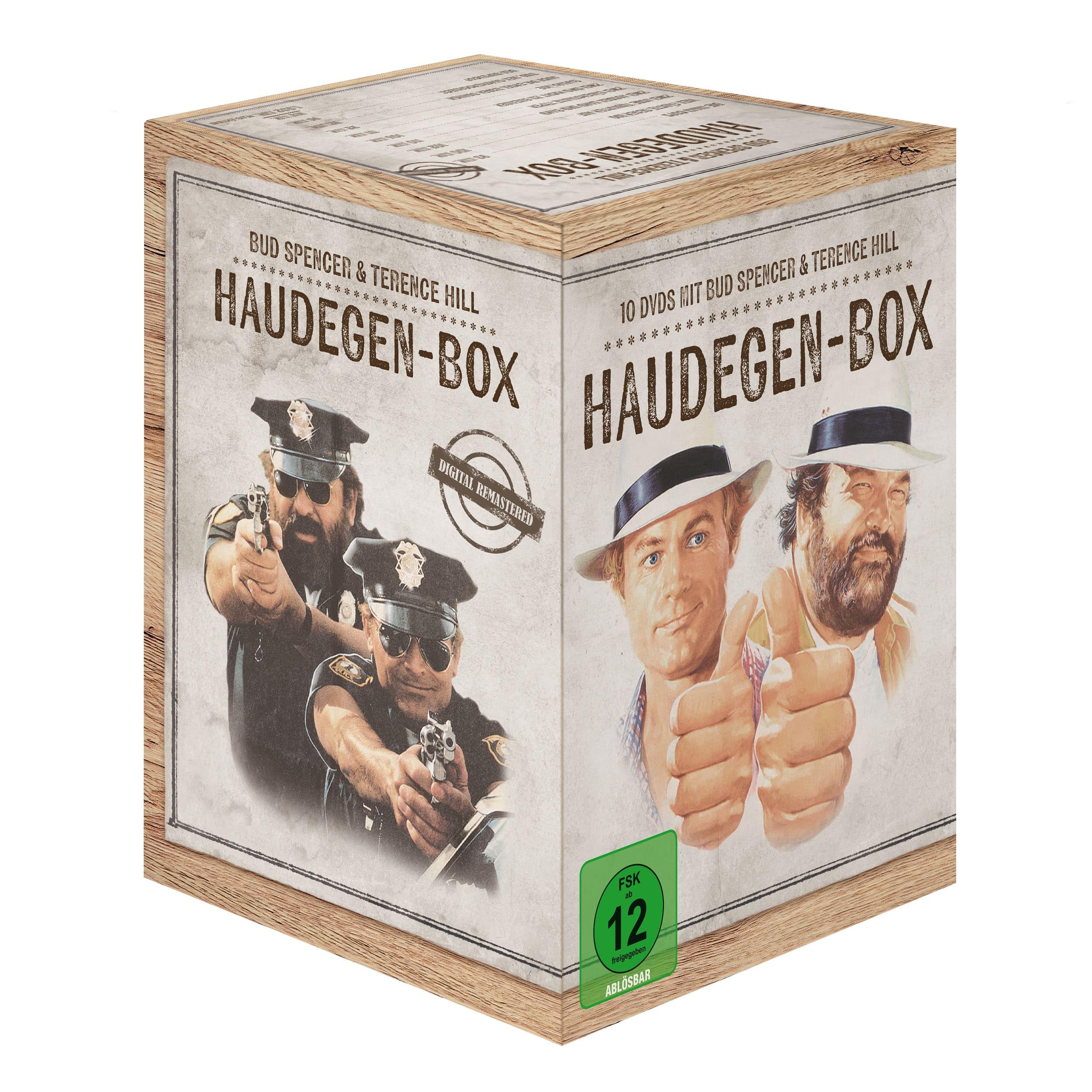 BUD SPENCER & TERENCE HILL Hoch 10 - 10er DVD Haudegen-Box Films