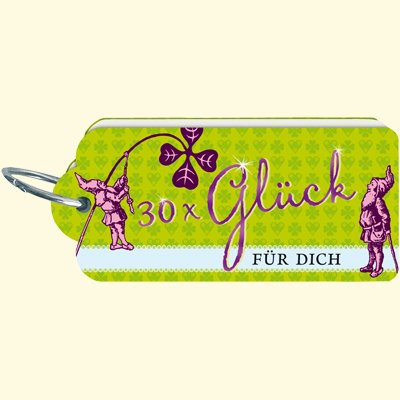 Product Image: 30 x Glück, Spruchkarten-Fächer