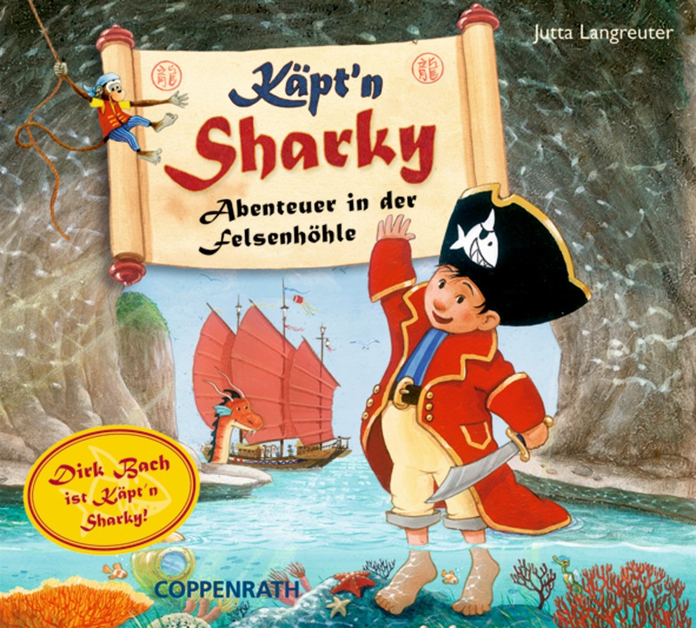 Käpt'n Sharky - Abenteuer in der Felsenhöhle Children's books