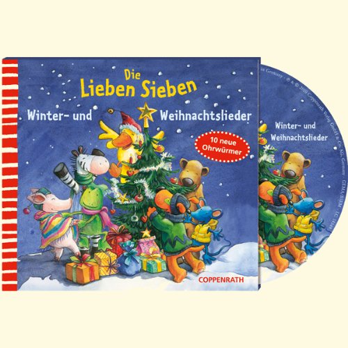 Die Lieben Sieben - Winter- und Weihnachtslieder (CD): 10 neue Ohrwürmer (Edition Auge & Ohr) Non-fiction