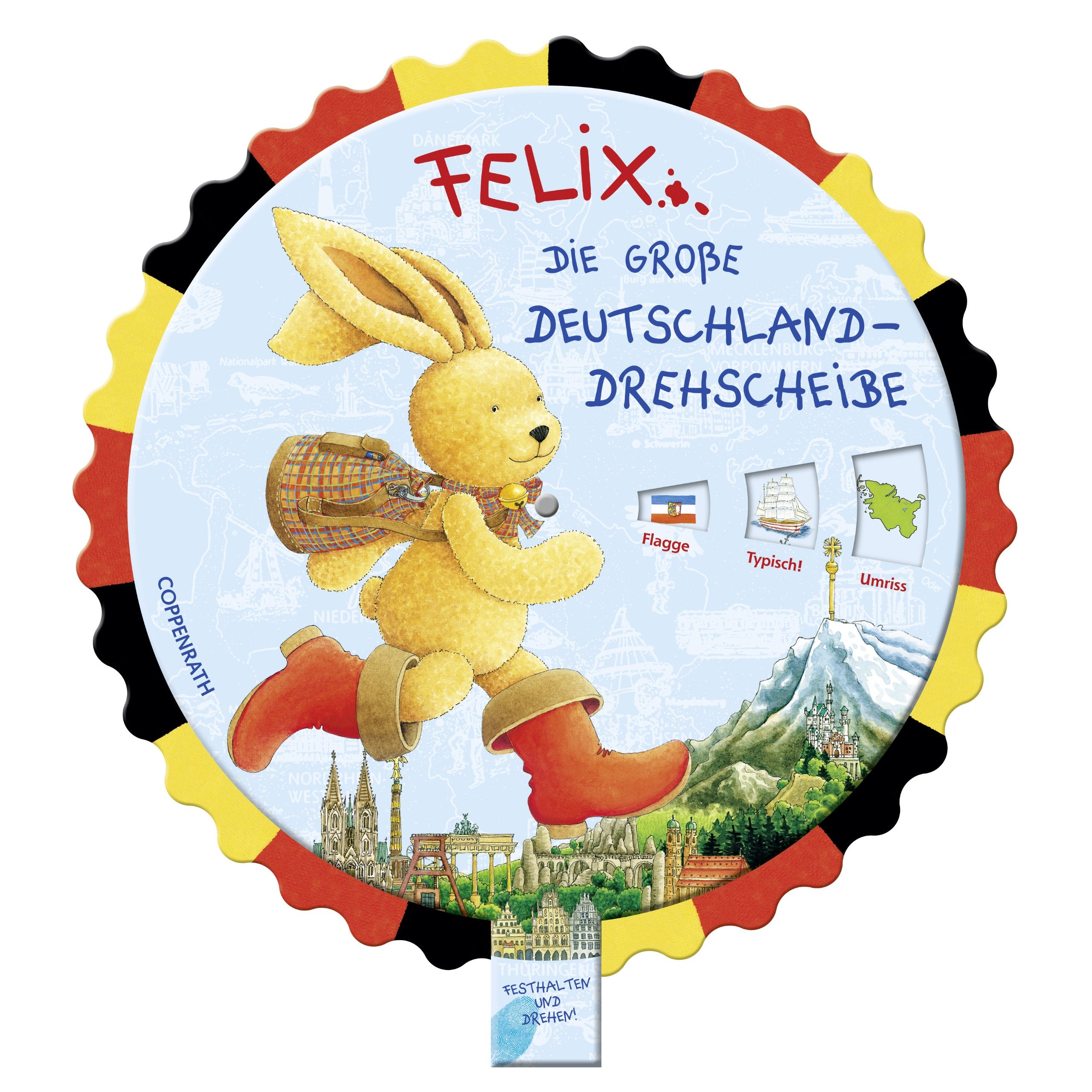 Felix - Die große Deutschland-Drehscheibe Children's books