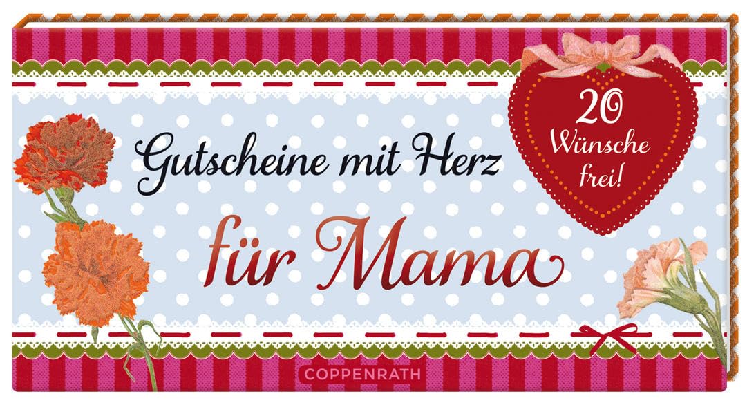 Gutscheine mit Herz für Mama: 20 Wünsche frei! Living & Furnishing