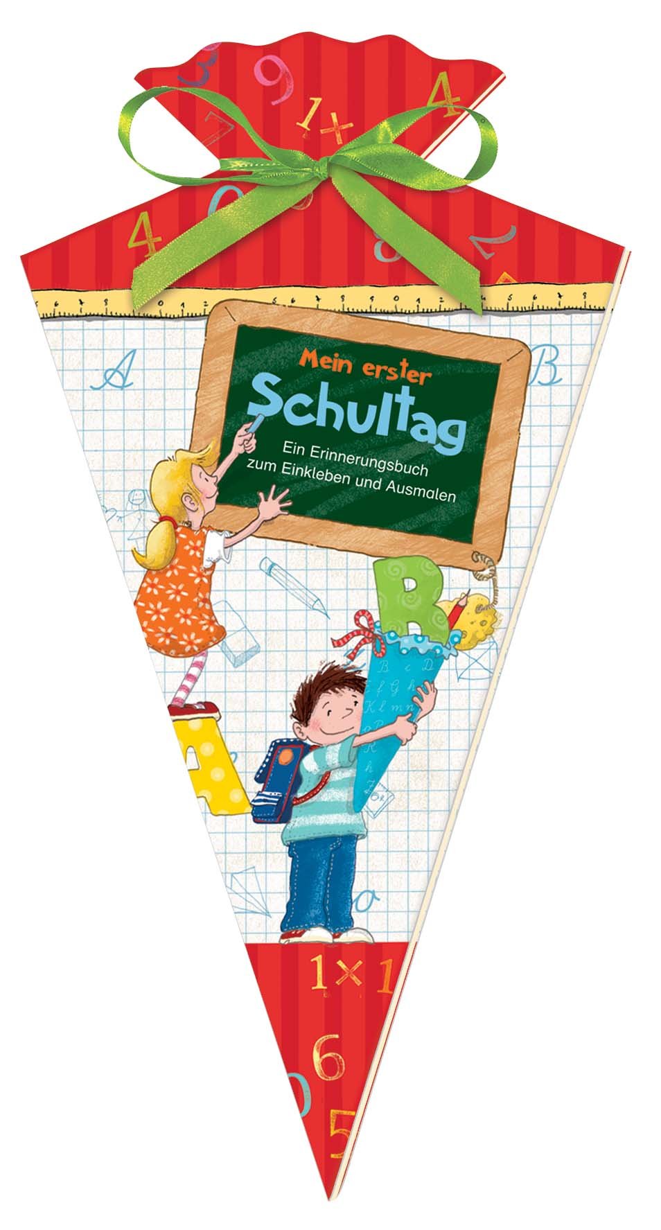 Mein erster Schultag: Ein Erinnerungsbuch zum Einkleben und Ausmalen (Verkaufseinheit) (Eintragbücher) Children's books
