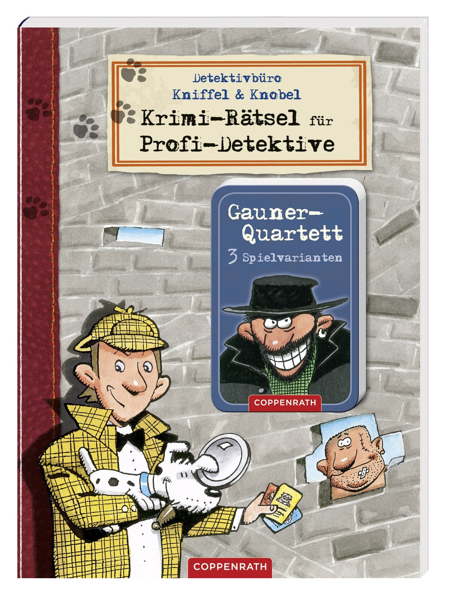 Detektivbüro Kniffel & Knobel: Krimi-Rätsel für Profi-Detektive: (Mit Gaunerquartett) book
