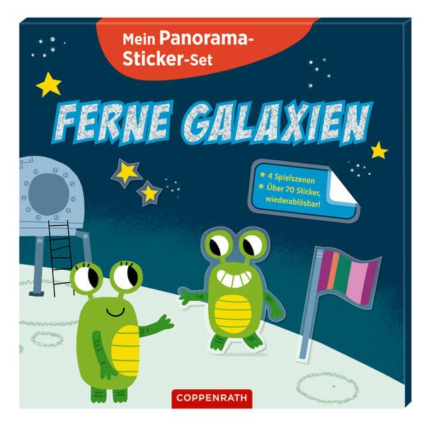 Mein Panorama-Sticker-Set Ferne Galaxien Tiptoi & Games