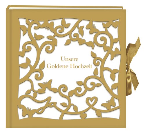 Großes Fotoalbum / Gästebuch - Unsere Goldene Hochzeit (Große Fotoalben) Living & Furnishing