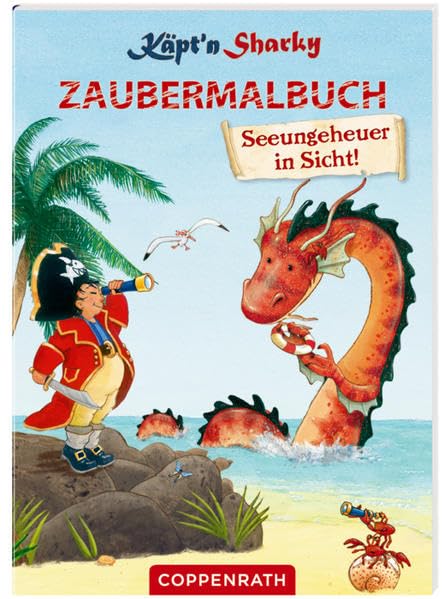 Käpt'n Sharky - Seeungeheuer in Sicht!, Zaubermalbuch Tiptoi & Games