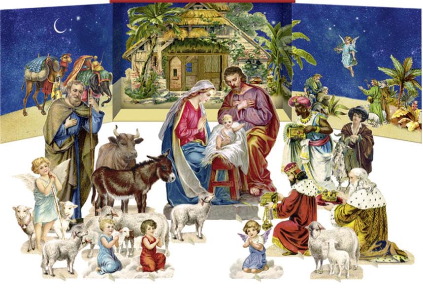 Es begab sich aber zu der Zeit … - Meine kleine Weihnachtskrippe book