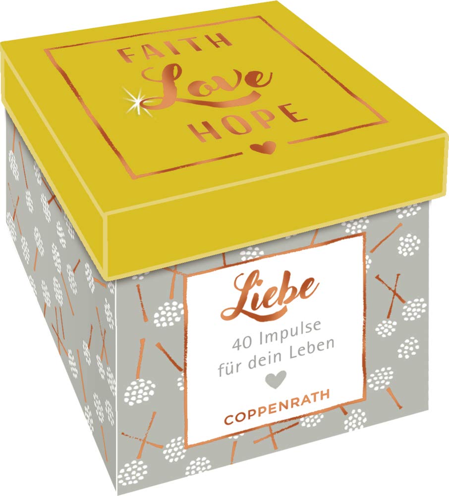 Sprüchebox - Faith, Love, Hope: LIEBE - 40 Impulse für dein Leben book