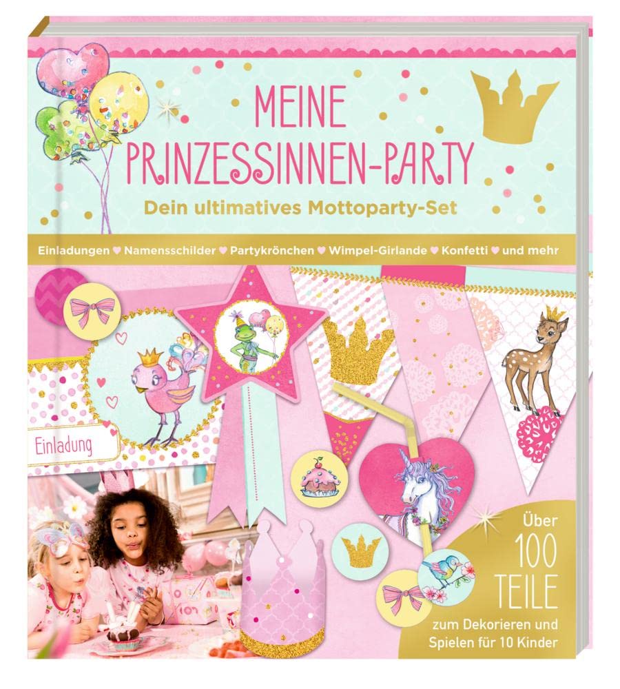 Aktivbuch - Prinzessin Lillifee - Meine Prinzessinnen-Party Tiptoi & Games