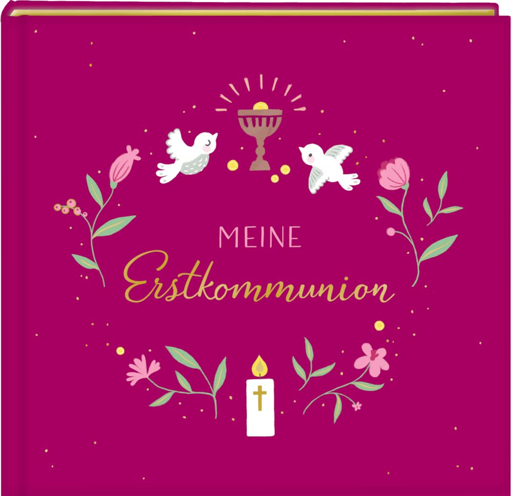Eintragalbum - Meine Erstkommunion (beerenfarben) Living & Furnishing
