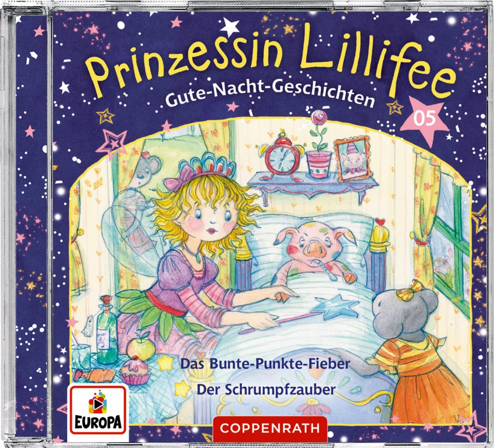 Prinzessin Lillifee - Gute-Nacht-Geschichten (5 CDs) Children & Young People Audio Books