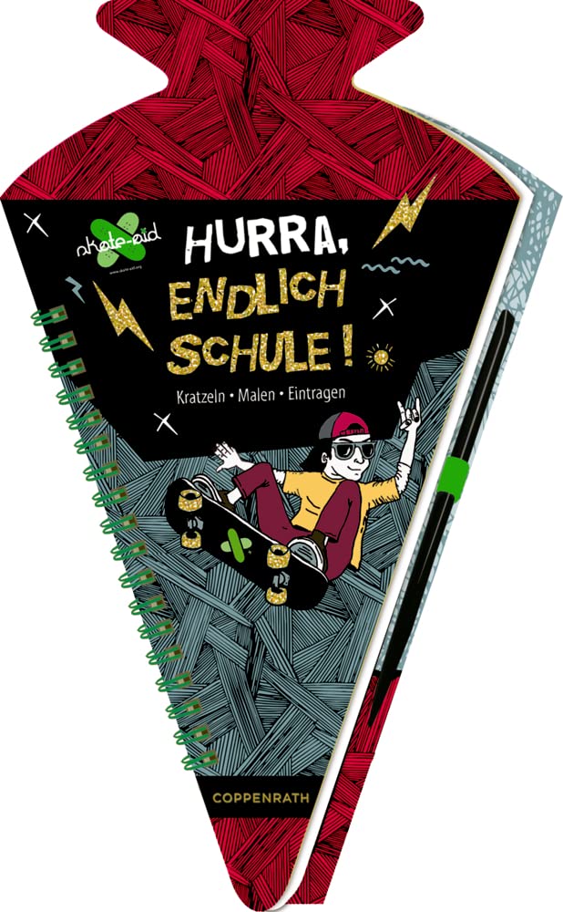 Schultüten-Kratzelbuch Leisure & Fun