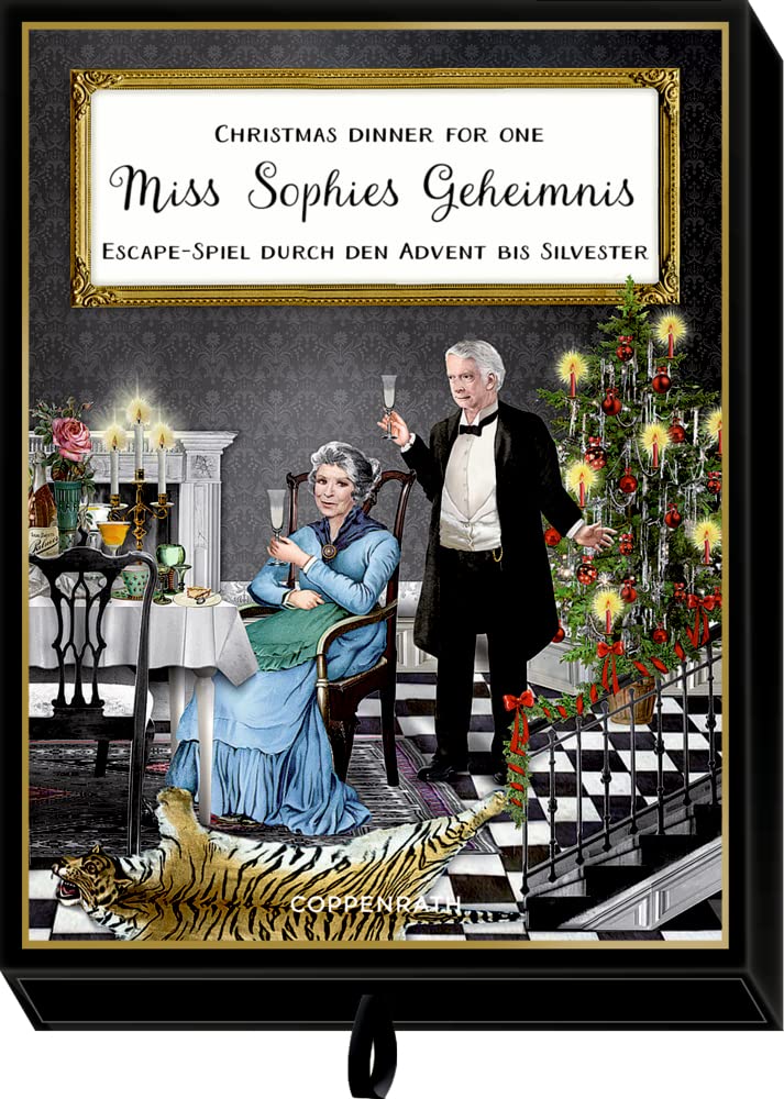 Schachtelspiel: Christmas Dinner for One – Miss Sophies Geheimnis – Escape-Spiel durch den Advent bis Silvester Lifestyle