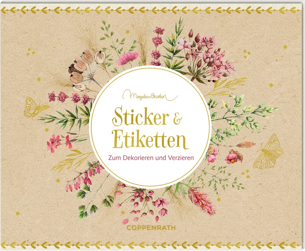 Stickerbuch Sticker und Etiketten - Zum Dekorieren und Verzieren Living & Furnishing