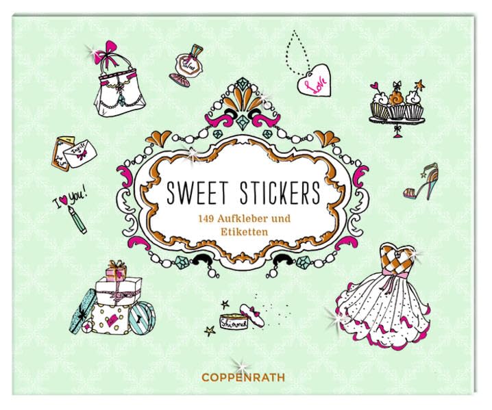 Stickerbuch - Sweet Stickers: 149 Aufkleber und Etiketten Living & Furnishing