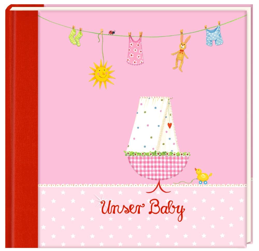 Eintragalbum - Unser Baby (rosa) Living & Furnishing