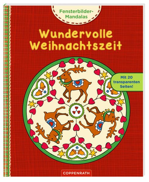 Fensterbilder-Mandalas Wundervolle Weihnachtszeit Tiptoi & Games