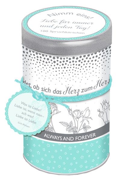 Sprüchedose - Nimm eins! Liebe für immer und jeden Tag Living & Furnishing