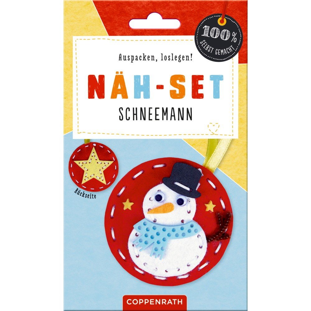 Näh-Set: Filzanhänger Winter-Pinguin (100% selbst gemacht) Hobbies & Crafts