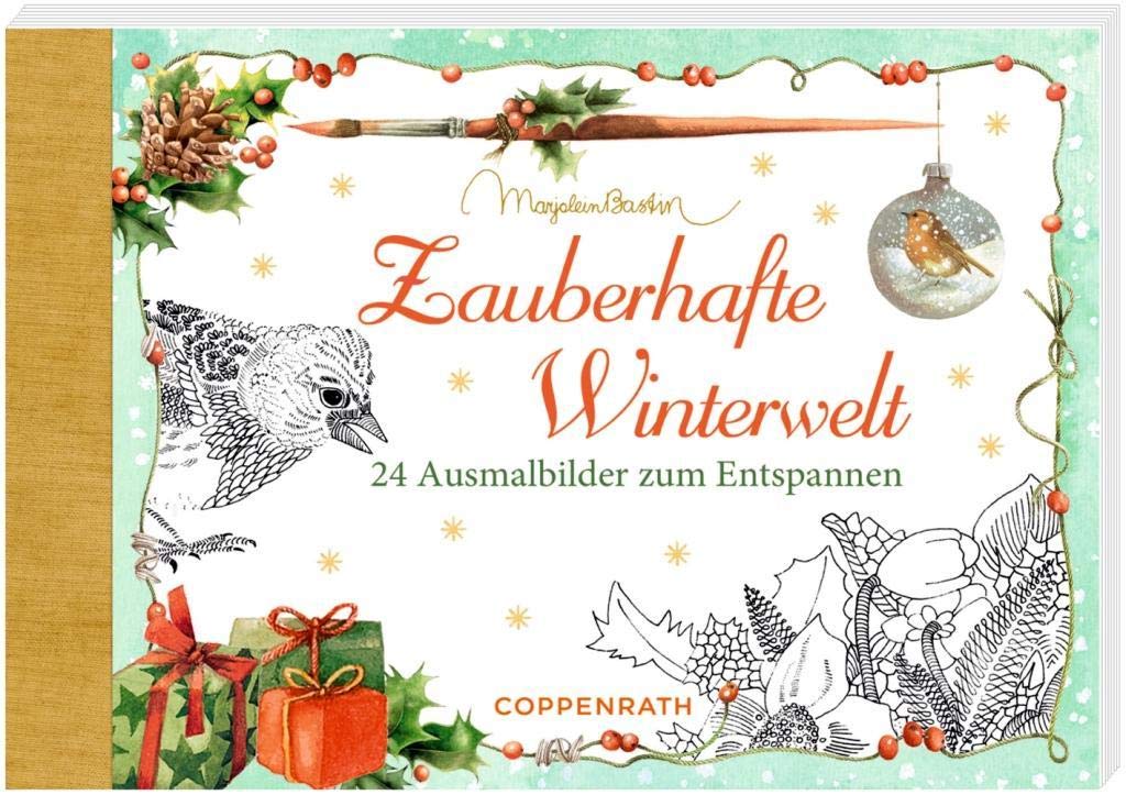 Kreativbuch – Zauberhafte Winterwelt: 24 Ausmalbilder zum Entspannen Lifestyle