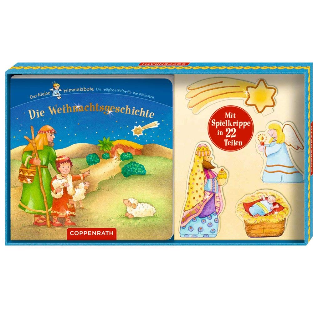 Die Weihnachtsgeschichte: (Buch mit Spielkrippe in Geschenkverpackung) book