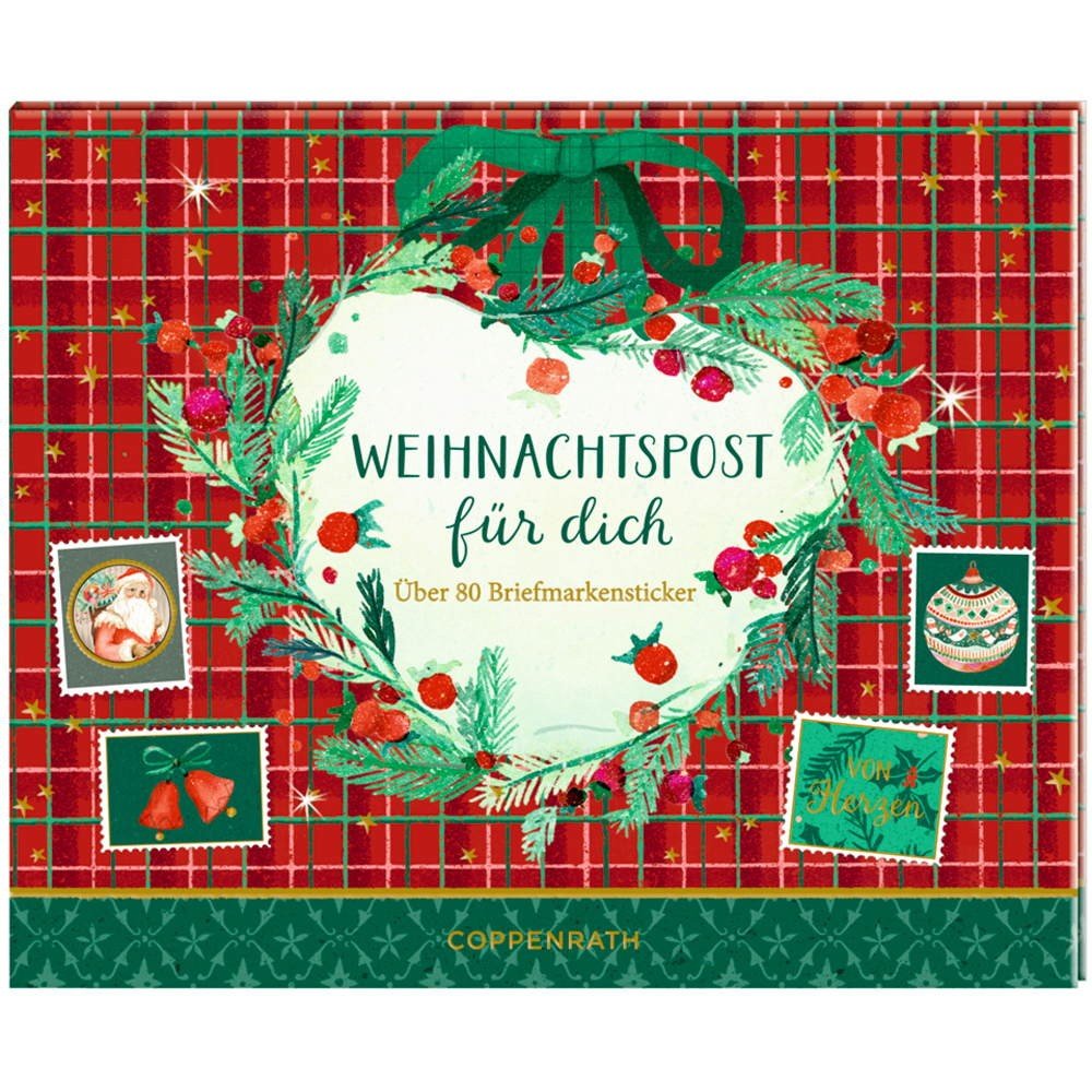 Stickerbuch - Weihnachtspost für dich: Über 80 Briefmarkensticker Lifestyle
