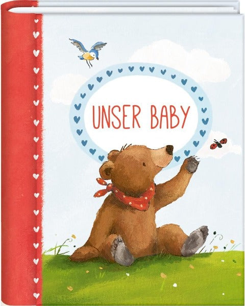 Kleines Foto-Einsteckalbum - BabyBär - Unser Baby Living & Furnishing Books