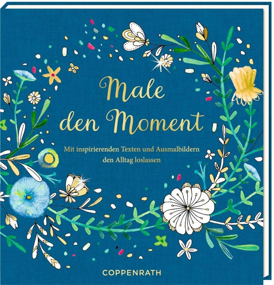 Ausmalbuch - Male den Moment Living & Furnishing Books