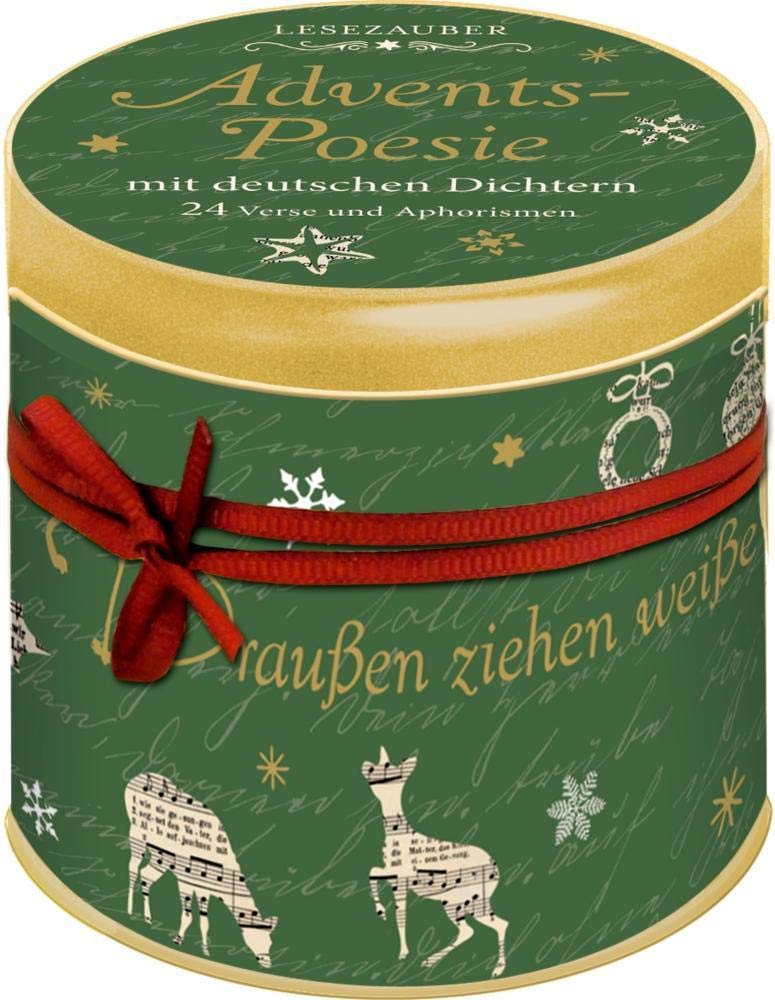 Sprüchedose - Advents-Poesie mit deutschen Dichtern: 24 Verse und Aphorismen Poetry
