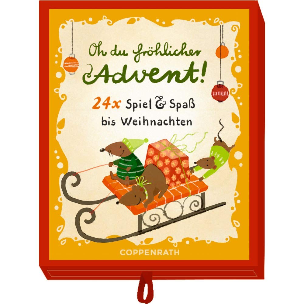 Schachtelspiel - Oh du fröhlicher Advent!: 24 x Spiel & Spaß bis Weihnachten book