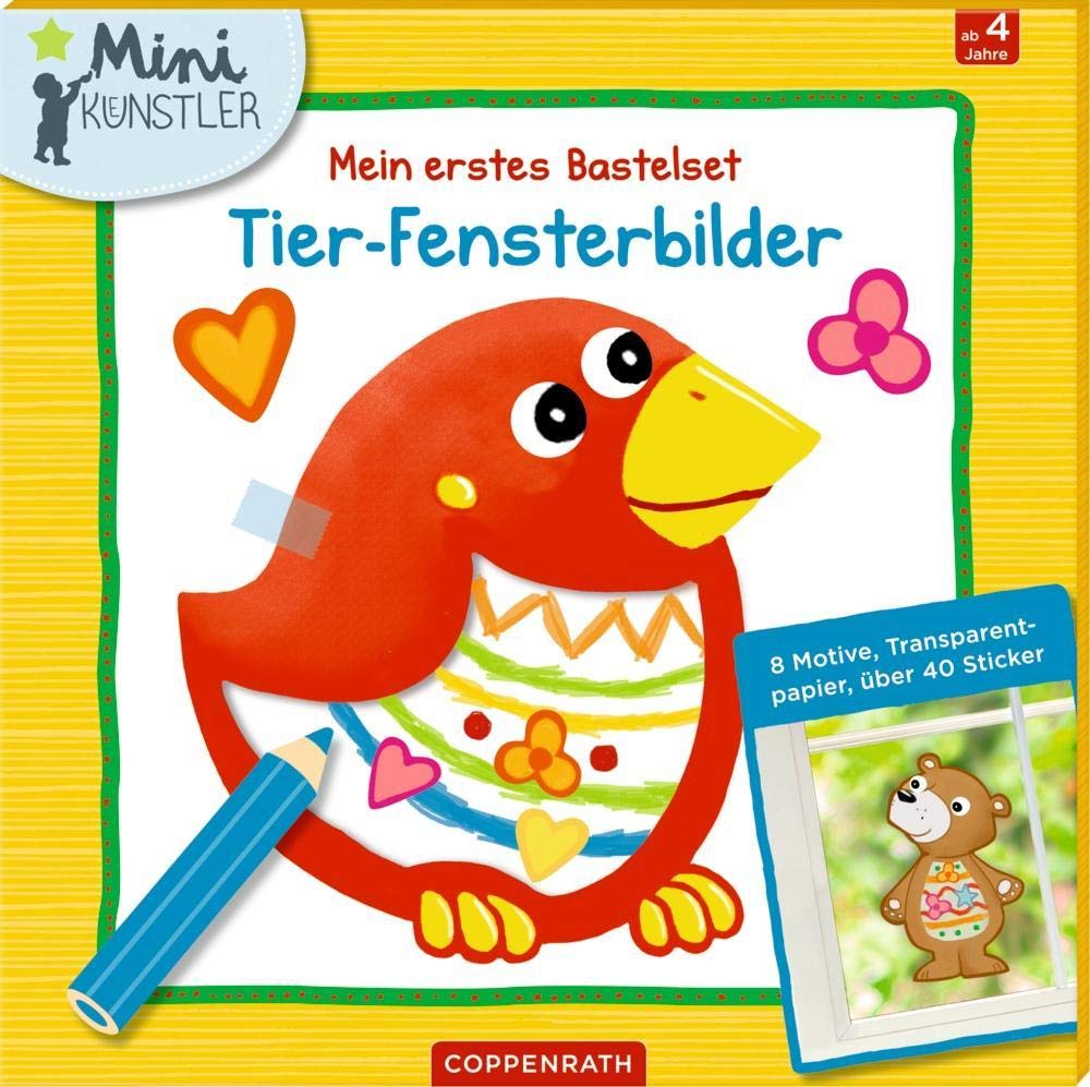 Mein erstes Bastelset: Tier-Fensterbilder (Mini-Künstler) Non-fiction