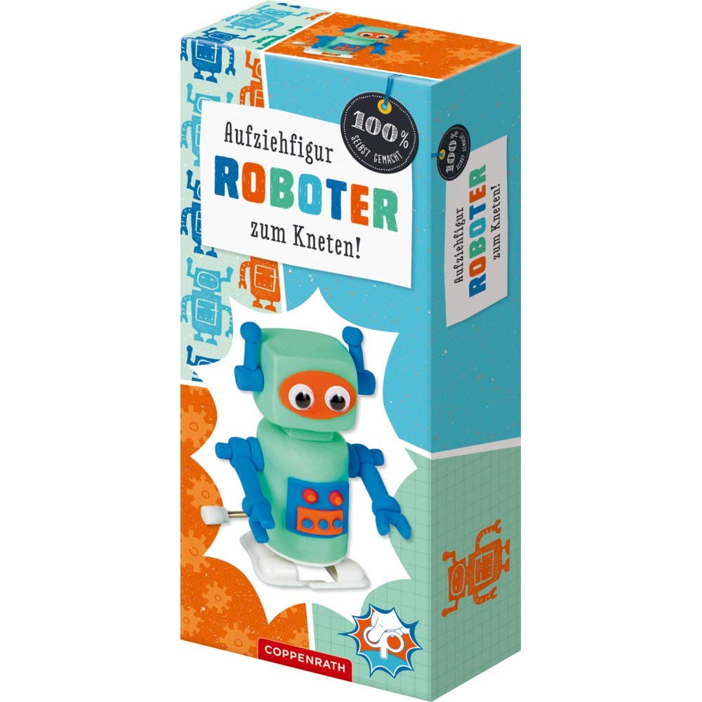 Aufziehfiguren zum Kneten: Eule, Pinguin, Roboter, Dinosaurier (100% selbst gemacht) book