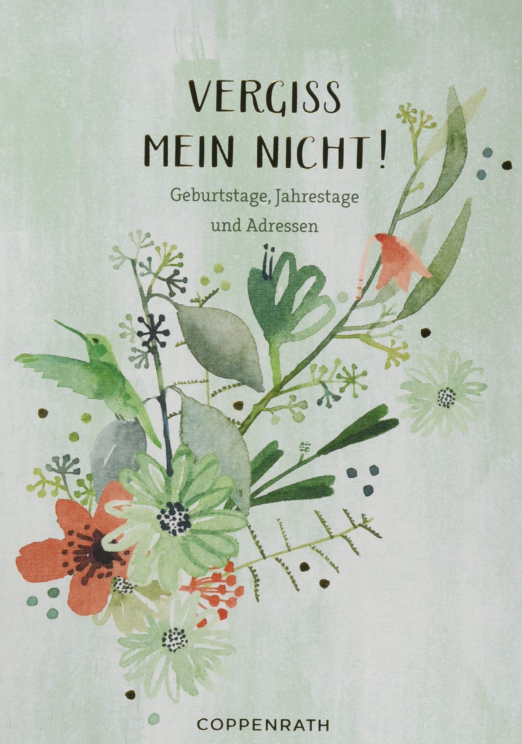 Immerwährender Geburtstagskalender - Vergiss mein nicht! (All about green): Geburtstage, Jahrestage und Adressen Children's books