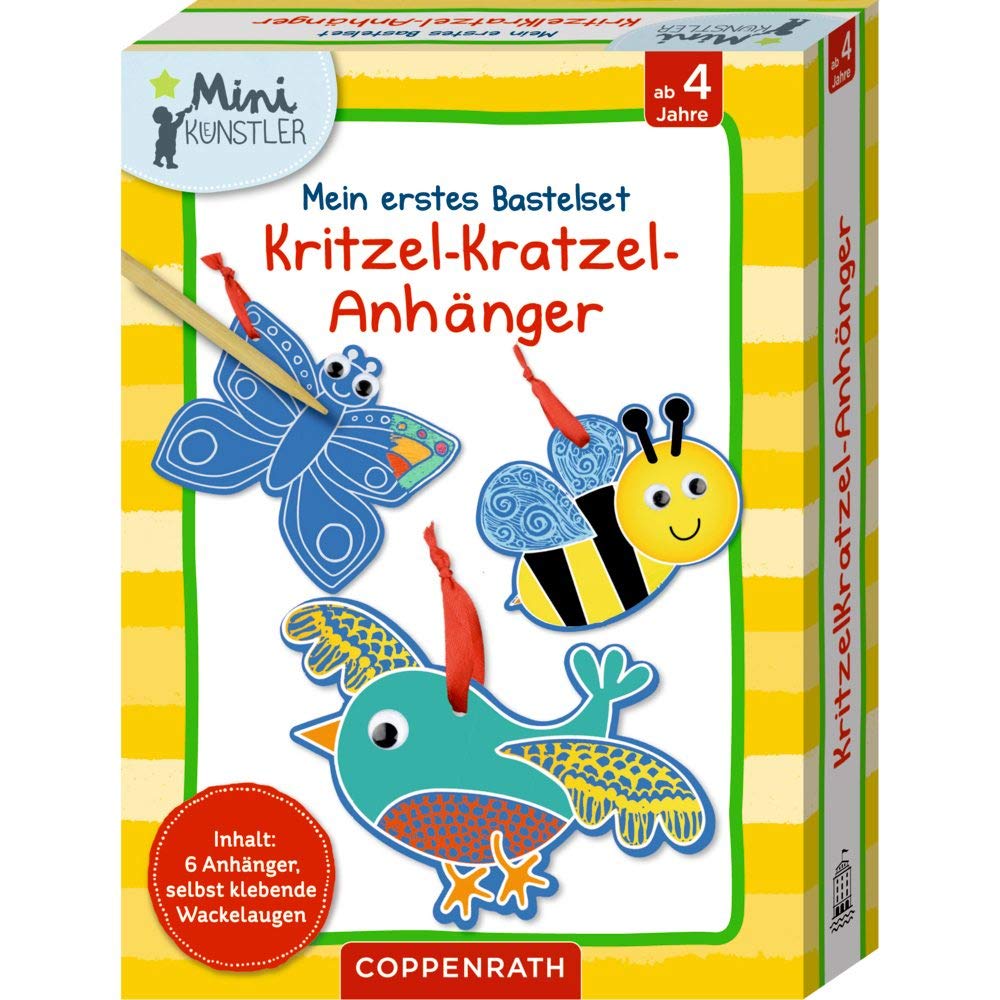 Mein erstes Bastelset: Kritzel-Kratzel-Anhänger book