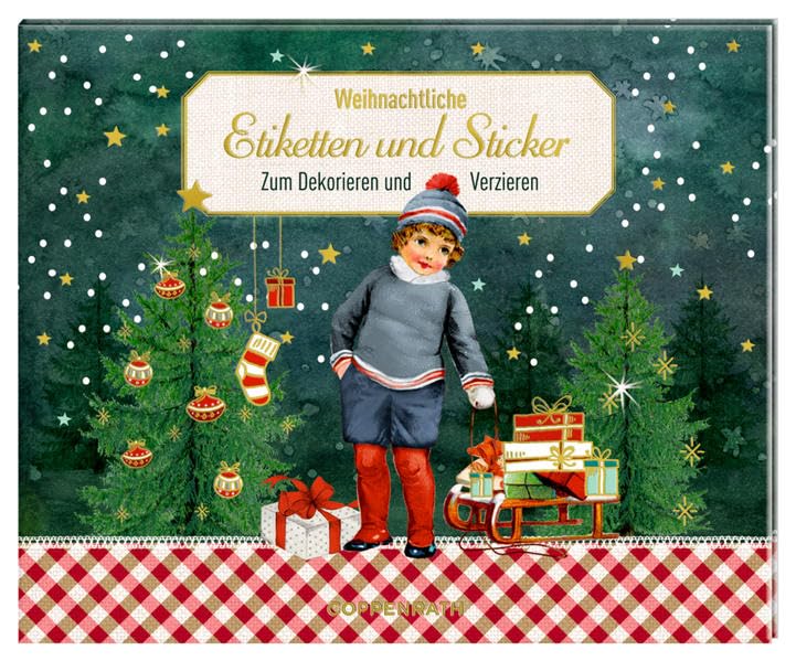 Stickerbuch - Weihnachtliche Etiketten und Sticker: Zum Dekorieren und Verzieren Lifestyle